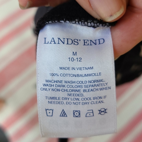 Lands'End black & white dress - Picture 8 of 9